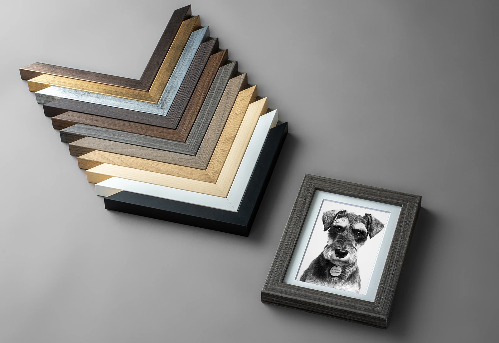 Desktop Frame Chevron samples