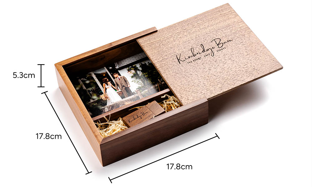 Wooden Print & USB Box Size