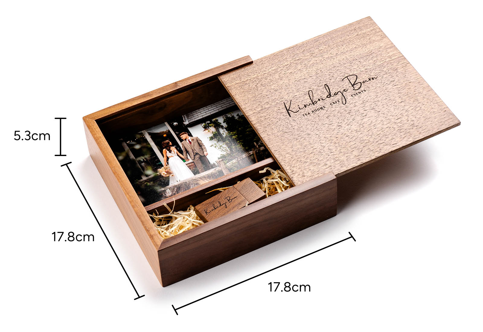 Wooden Print & USB Box Size