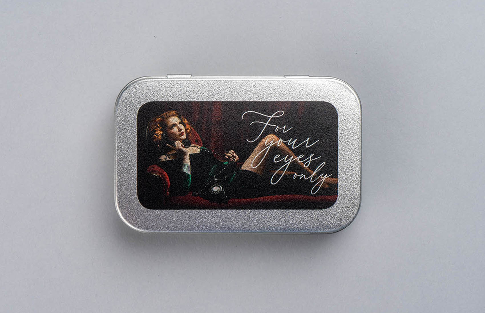 USB Tin Metal Box