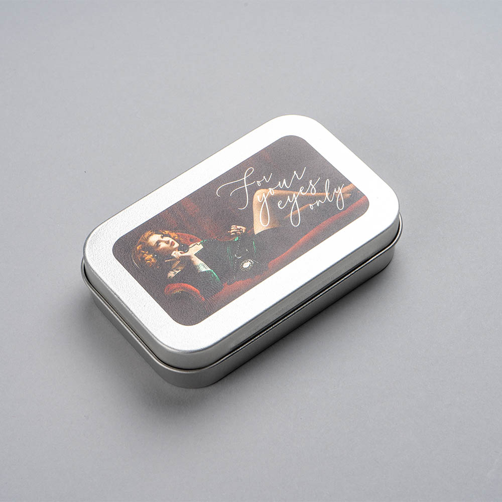 USB Tin Metal Box