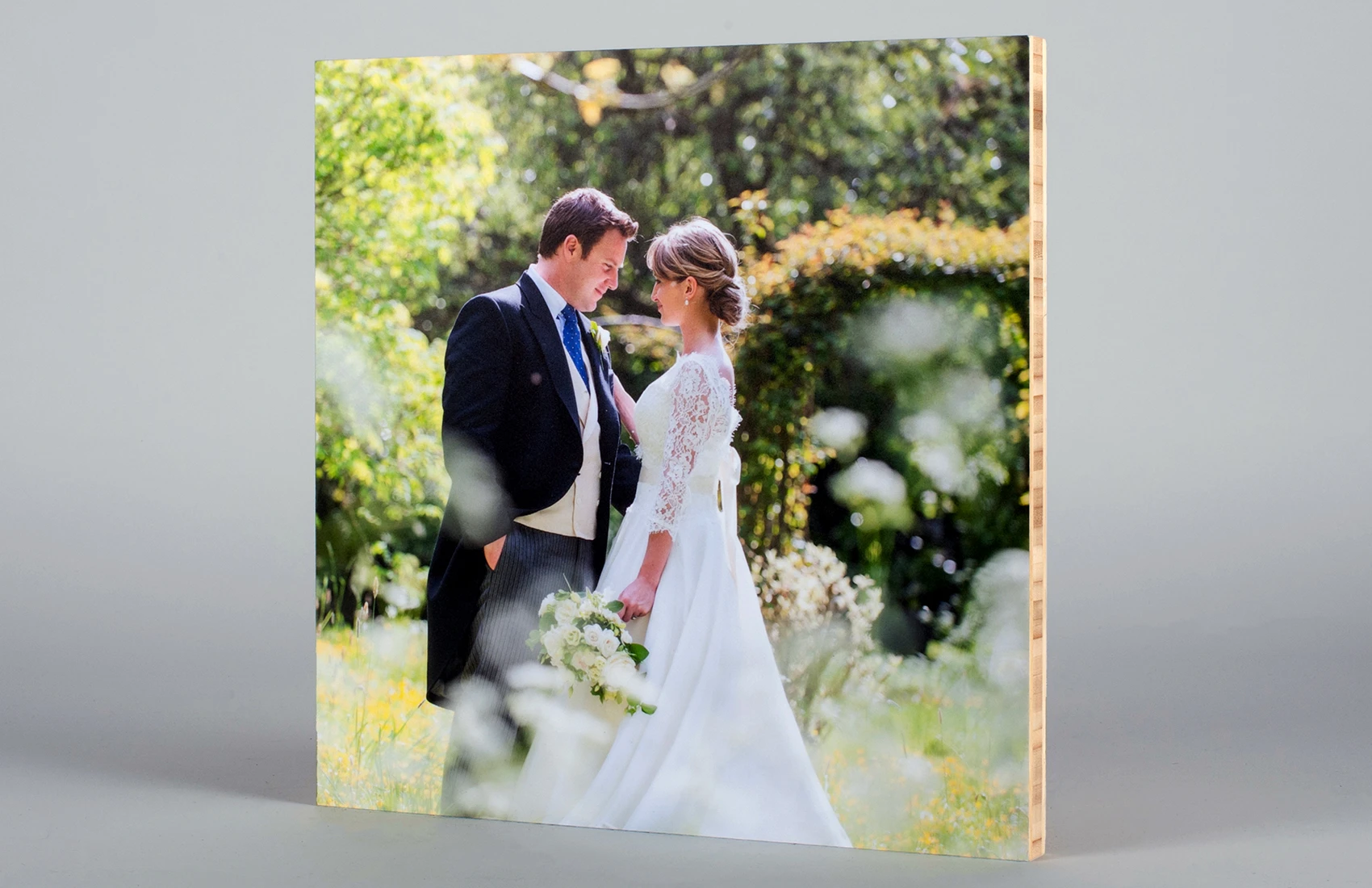Bamboo Photo Blocks