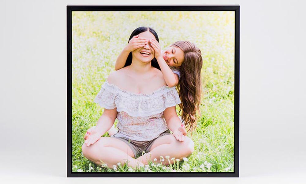 Framed Wooden Photo Block