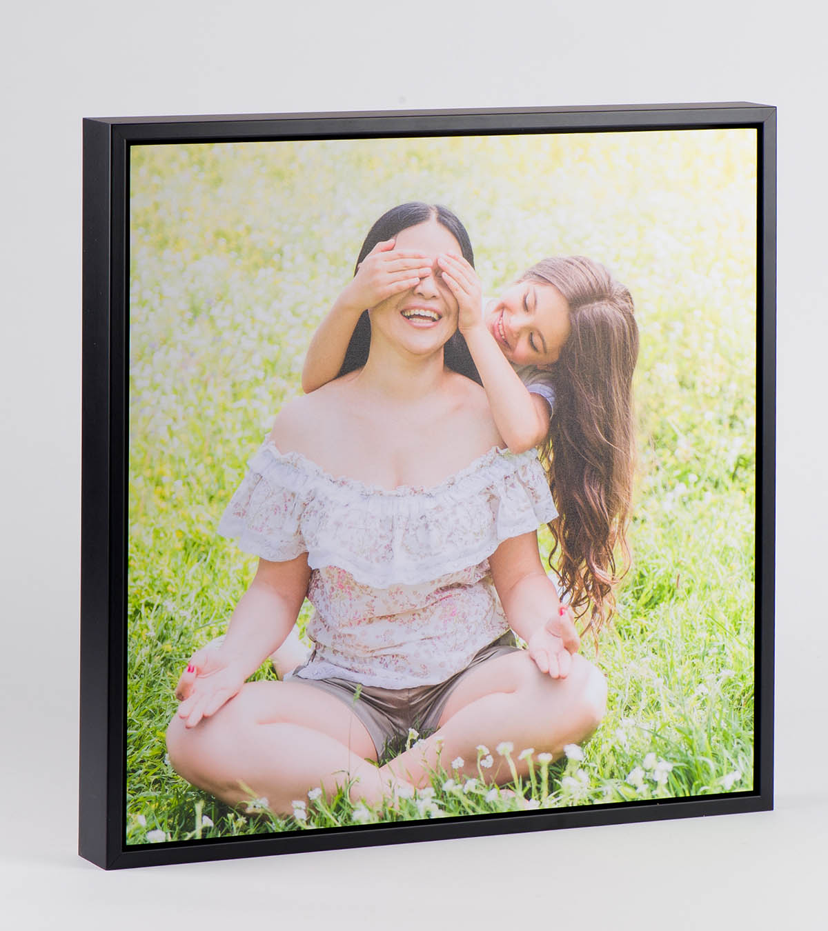 Framed Wooden Photo Block