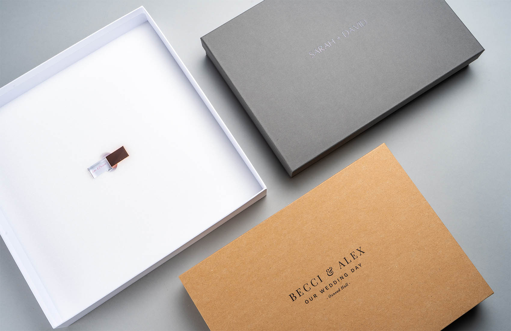 Personalised Album Boxes