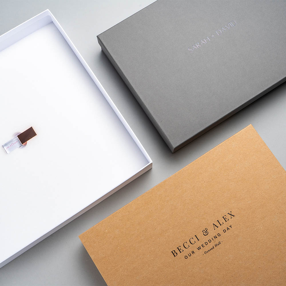 Personalised Album Boxes