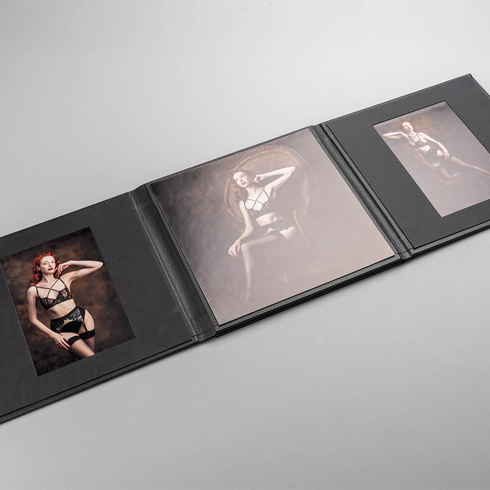 Photo Presentation Folios with USB Stick Option