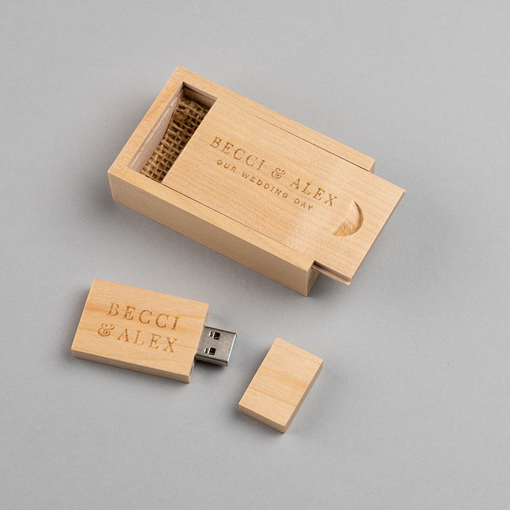 Wooden USB Box