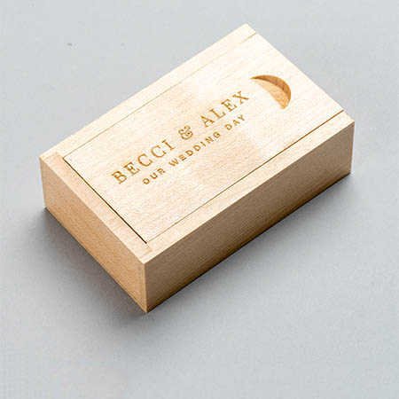 Wooden USB Box