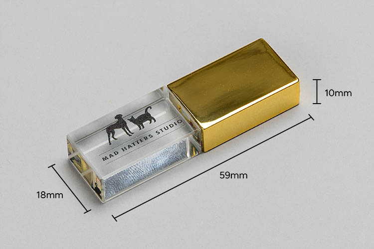 Gold Crystal USB