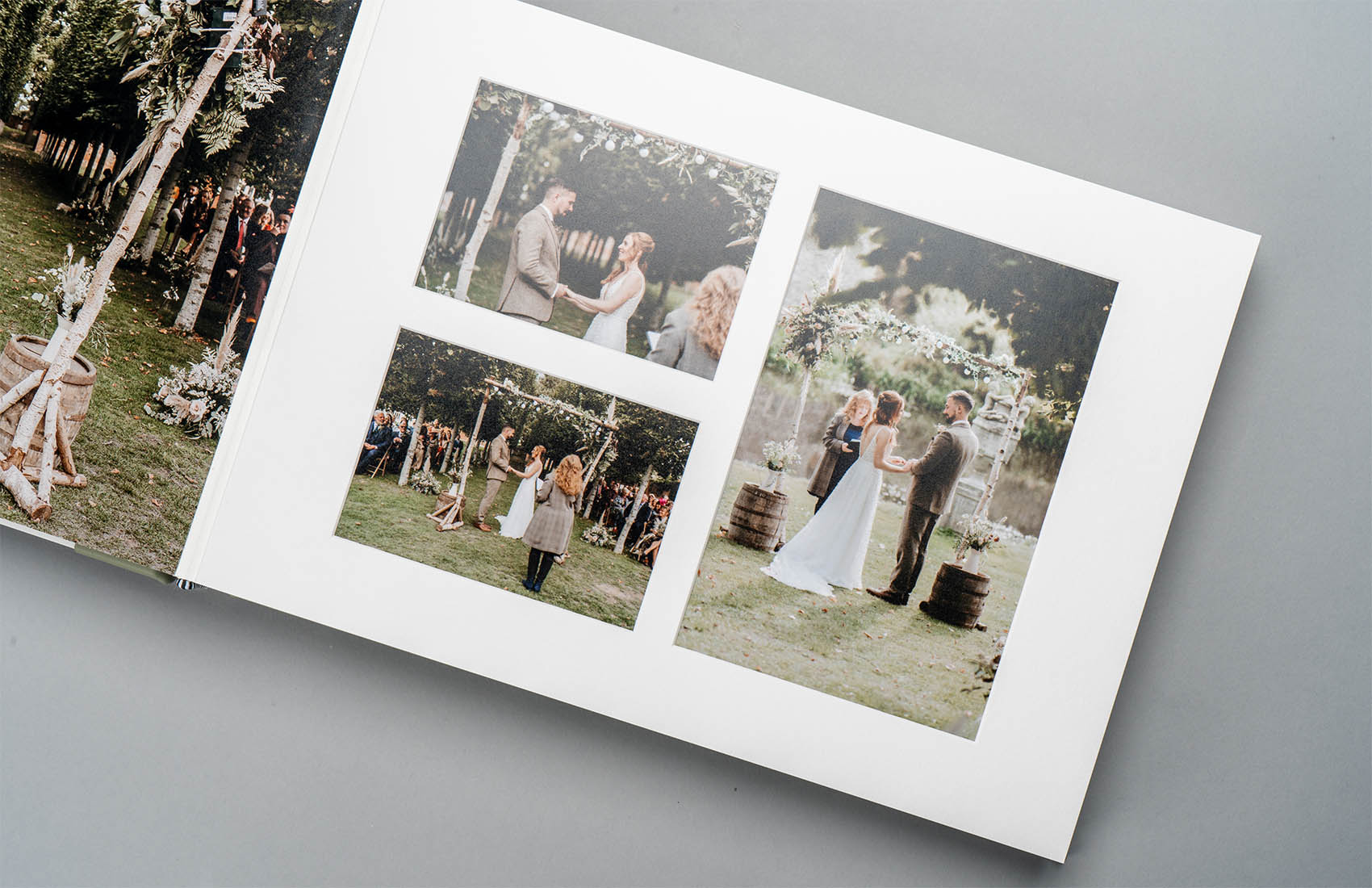 Custom Matted Photo Albums