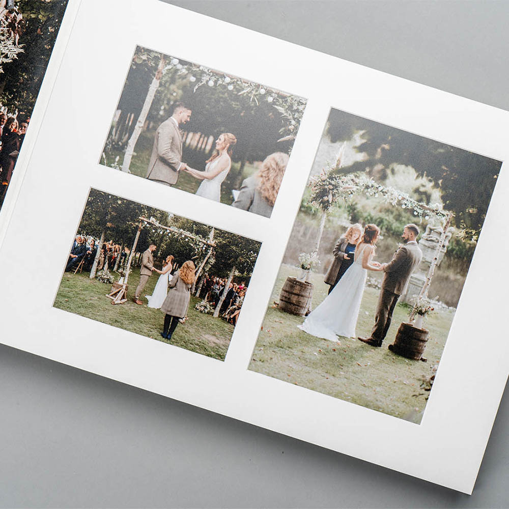 Custom Matted Photo Albums