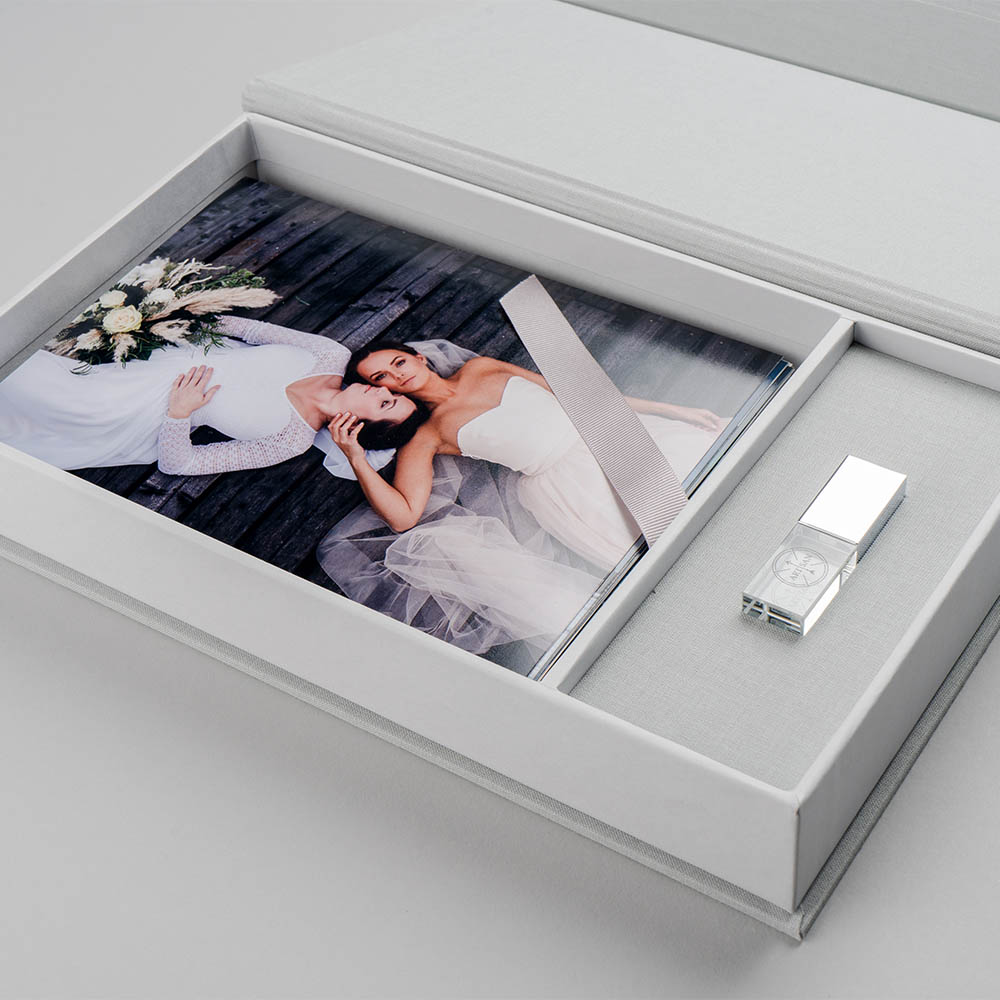 Personalised Print & USB Box