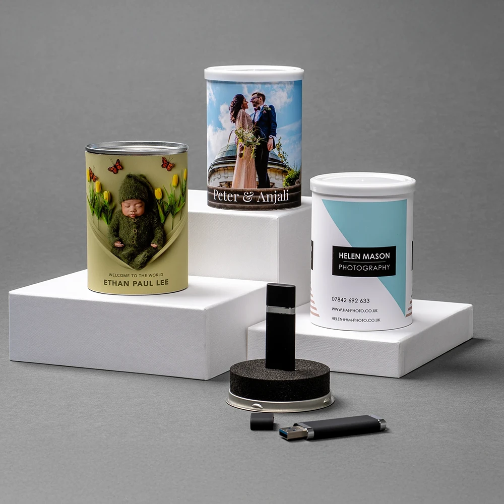 Personalised USB Cans