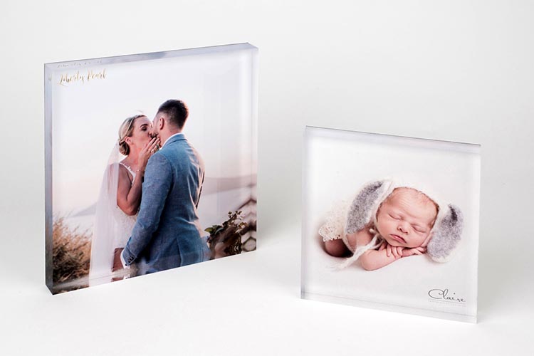 Personalised Acrylic Photo Blocks Glass Photo Blocks Sim Imaging