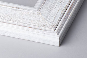 Western Frame Colour Sample - White Western Frame Colour Sample - White