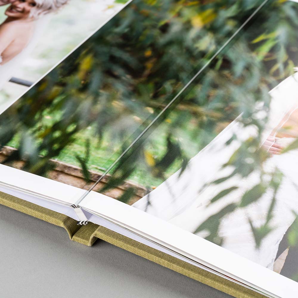 Lay Flat Press Printed Paper