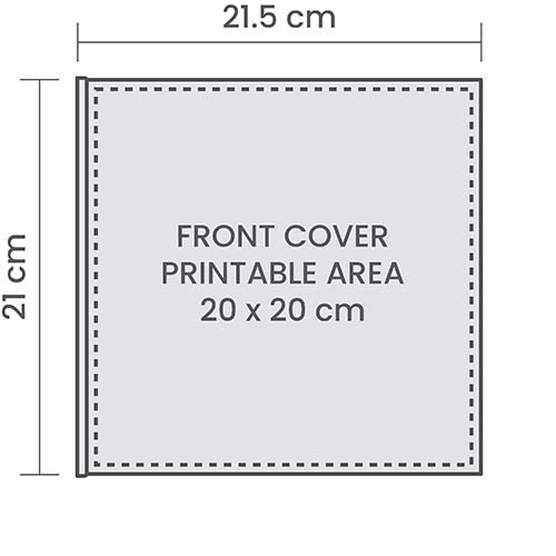 20x20cm (8x8") Print Cover 20x20cm (8x8") Print Cover