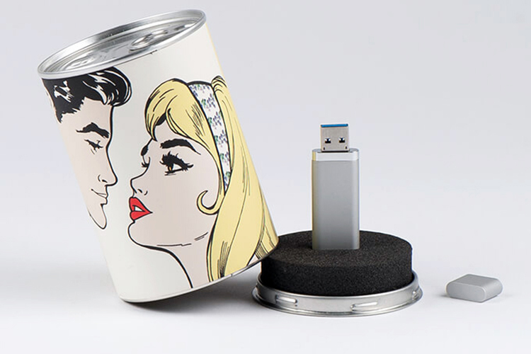 Personalised USB Cans
