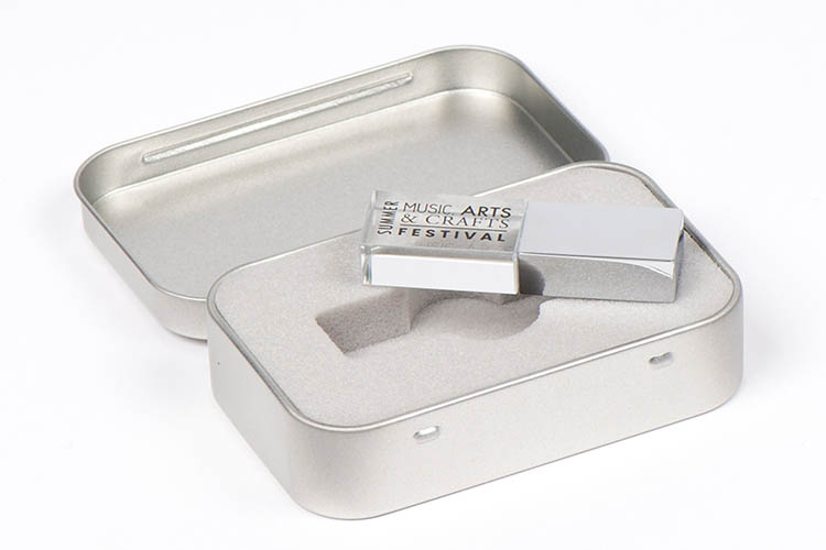 Boîte en métal USB Boîte en métal USB