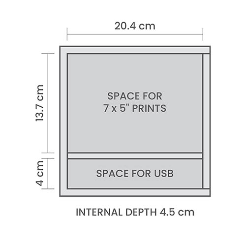 7x5" Internal Size 7x5" Internal Size